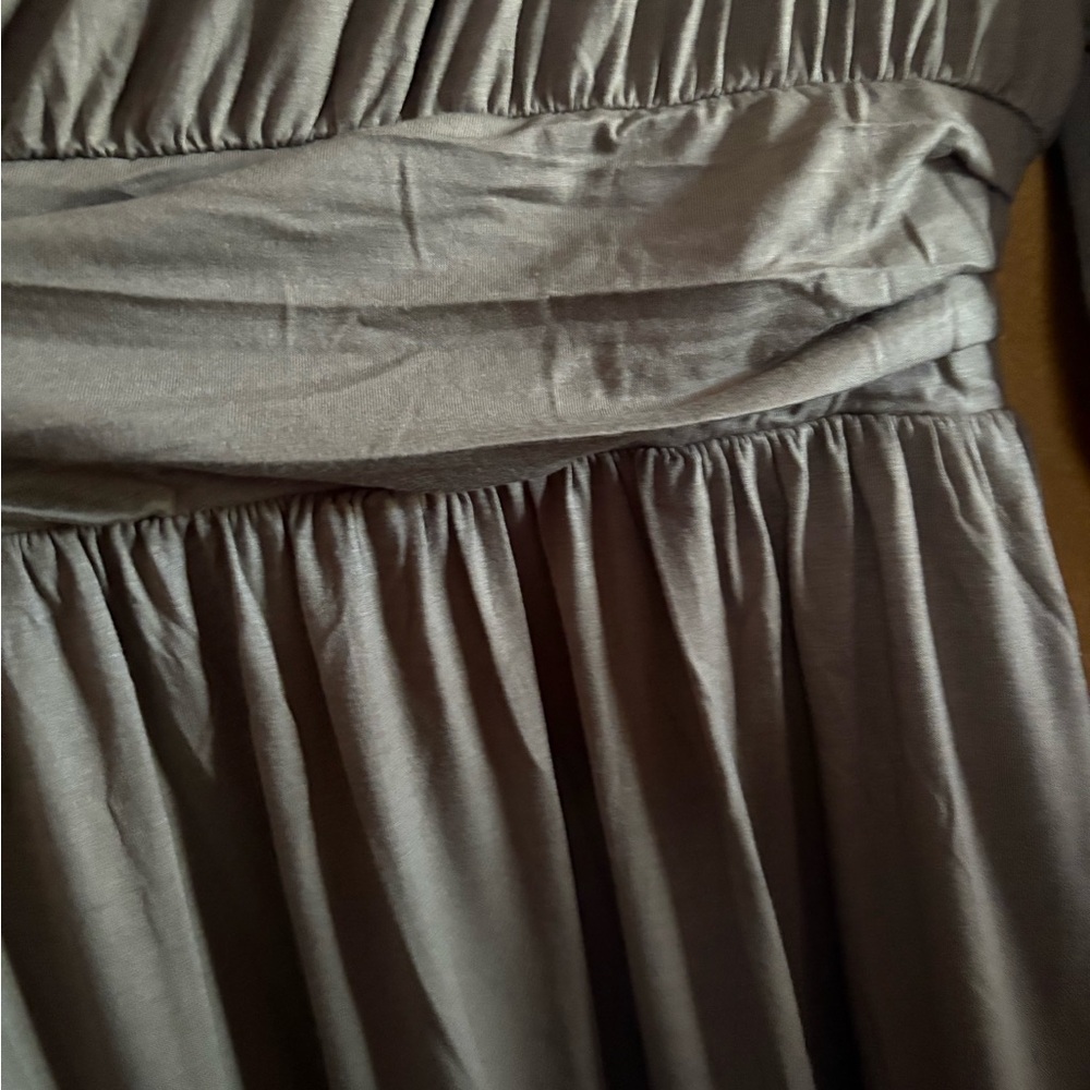 Chic Long Sleeve Olive Dress - Picture 10 of 12